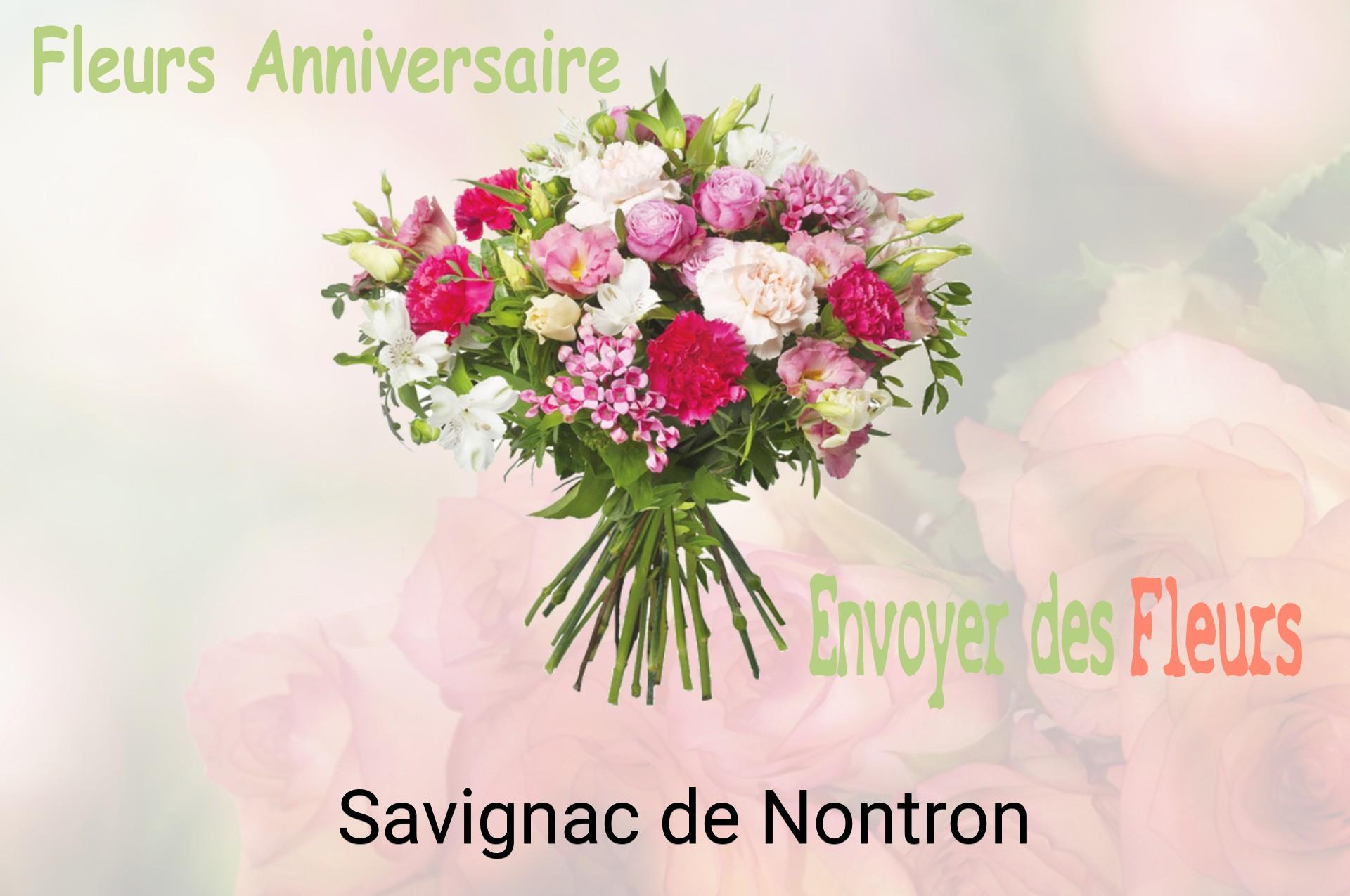 Bouquet de fleurs d’anniversaire livré à Savignac-de-Nontron